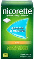 Nicorette Kaugummi 4 mg freshfruit - Reimport 105 St