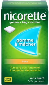 Eurim Pharm nicorette 4 mg freshfruit Kaugummi (105 Stk.)
