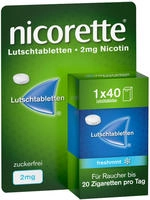 Nicorette Freshmint 2mg Lutschtabletten Gepresst 40 St