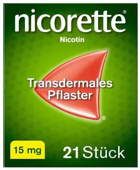 nicorette TX Pflaster 15mg (21 Stk.)