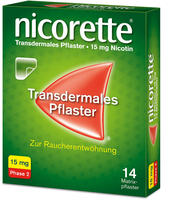 nicorette TX Pflaster 15mg 14 St