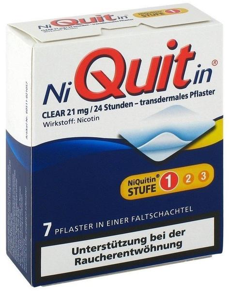 Niquitin Clear 21 mg transdermale Pflaster 7 St.