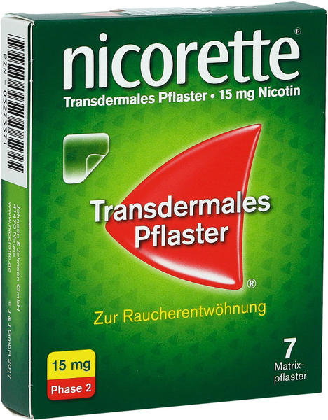 nicorette TX Pflaster 15 mg (7 Stk.)