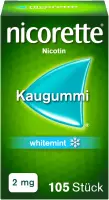 nicorette Kaugummi 2mg whitemint 105 St