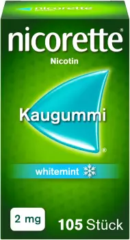 nicorette Kaugummi 2 mg whitemint (105 Stk.)