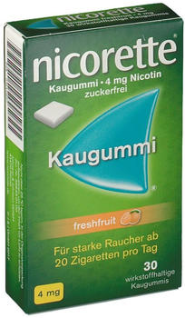 nicorette 4 mg Freshfruit Kaugummi (30 Stk.)