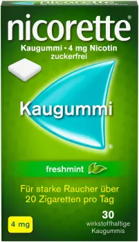 Johnson&Johnson nicorette 4 mg Freshmint Kaugummi (30 Stk.)