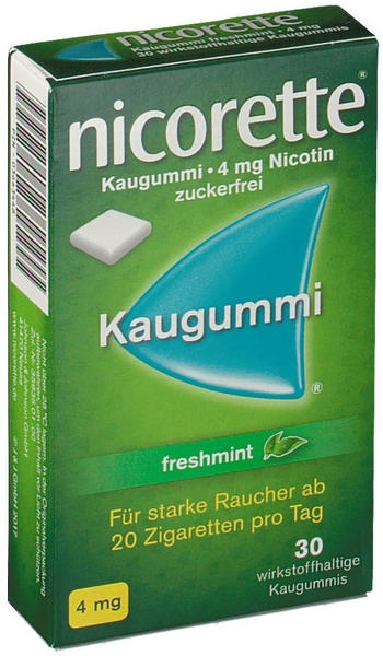 nicorette 4 mg Freshmint Kaugummi (30 Stk.)