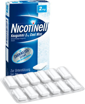 Nicotinell Kaugummi Cool Mint 2 mg (24 Stk.)