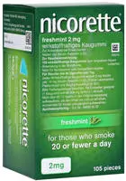 Nicorette 2 mg freshmint Kaugummi - Reimport 105 St
