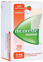Nicorette Kaugummi 4 mg freshfruit - Reimport 105 St