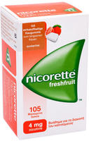 NICORETTE 4 mg freshfruit Kaugummi 105 St
