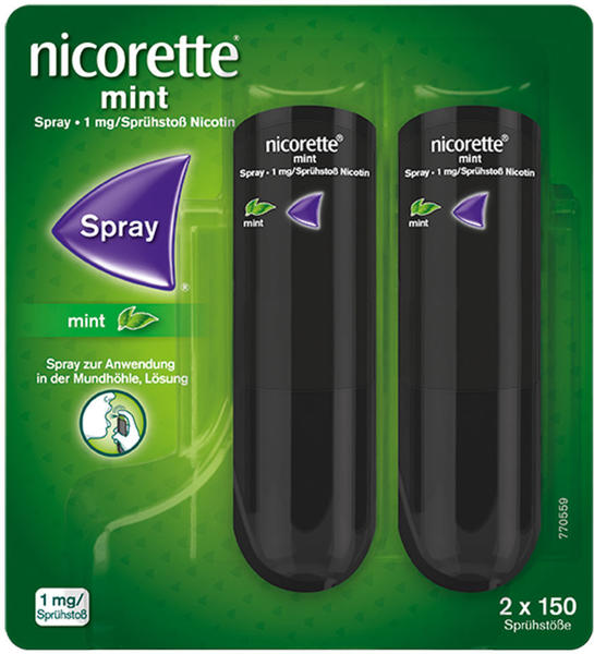 Nicorette Spray Mint (2 Stk.)