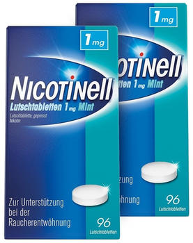 Nicotinell 1mg Lutschtabletten Mint (2x96 Stk.)