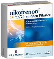 nikofrenon 14 mg/24 Stunden Pflaster 28 St