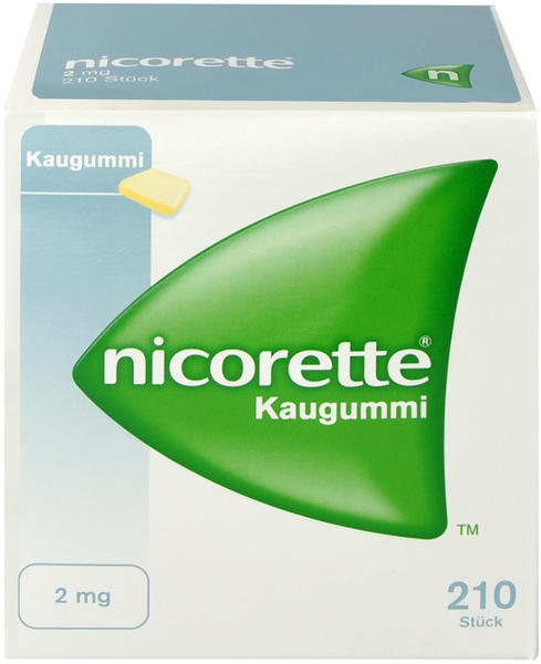 Johnson & Johnson Nicorette Kaugummi 2 mg (210 Stk.)