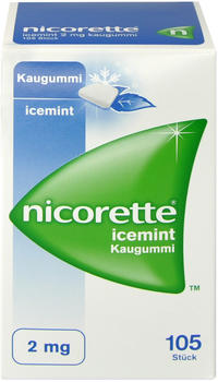 Nicorette Kaugummi Icemint 2 mg (105 Stk.)