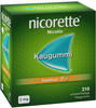 PZN-DE 17594104, nicorette Kaugummi freshfruit, 2 mg Nikotin Inhalt: 210 St