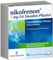 nikofrenon 7 mg/24 Stunden Pflaster 28 St