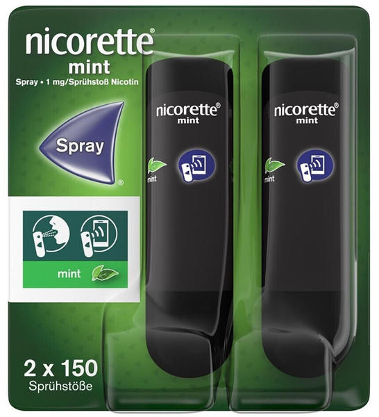 Nicorette mint Spray 1mg/Sprühstoß NFC (2 Stk.)