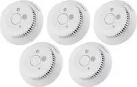 Homematic IP Rauchmelder "Funk-Rauchwarnmelder mit Q-Label 5er Set"