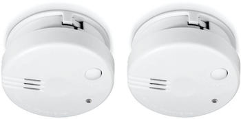 Alecto Mini-Rauchmelder mit 5 Jahren Batterielaufzeit 2er-Pack
