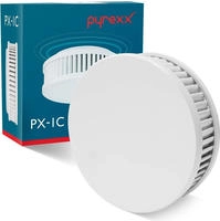 2er Set Pyrexx PX-1C Funk-Rauchmelder+ Klebepad