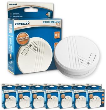 Nemaxx 7x Nemaxx FL2 Rauchmelder - nach EN 14604 mit sensibler fotoelektrische