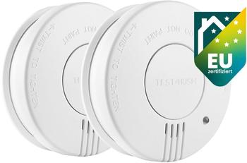 Smartwares FSM-11517 2er-Set 5-Jahre-Batterie NF-Zertifiziert