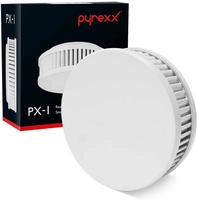 Pyrexx PX-1 wei&szlig;, 2er Pyrexx PX-1 V3-Q Rauchmelder + Klebepad wei&szlig;
