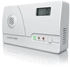 Brandson CO-Melder mit LCD-Display weiß