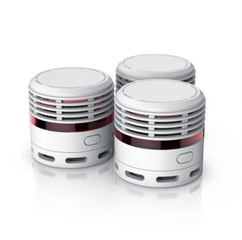 Brandson 3x Mini Rauchalarm LED Indikator Pr&uuml;ftaste (1567)