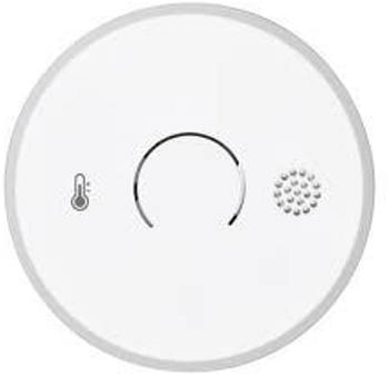 Indexa Netzbetriebener Rauchmelder 60°C mit Back-up Batterie(10534)