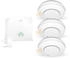 Elro Rauchmelder SF500S Kit + 3X Funk Kit Smart EN14604