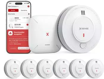 Xsense SD19 WLAN-Rauchmelder photoelektrisch, 10-Jahres-Batterie, SBS50 (SD19-MN61)