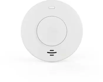 Nedis SmartLife Rauchmelder 85dB 10 Jahre Lebensdauer, Wei&szlig; (WIFIDS30WT)