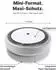 Nemaxx M1-Mini Rauchwarnmelder photoelektrisch 85dB 3V Lithium Silber 5er-Pack (M1 Mini Rauchmelder Silber 5-Pack)