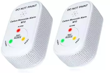 Nemaxx M10 Mini CO-Warnmelder 2er Set 85dB EN 50291-1 (M10)