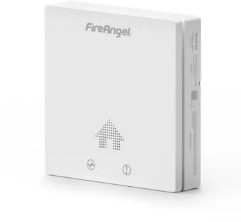 FireAngel FA6829S Ultra Slim CO-Melder 10 Jahre Batterie, Weiß (FA6829S)