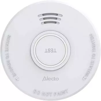 Alecto SD110 2X Optischer Rauchmelder 85dB, 2er-Set (SD110 2X)
