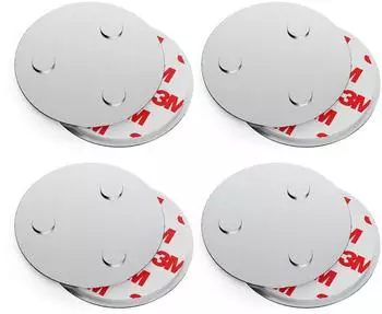 conecto Rauchmelder Magnet-Halterung 60mm, 4er Set (SA-CC50470-04)