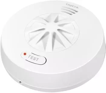 LogiLink SC0232 - 10 Jahres Batterie weiß