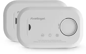FireAngel FA6813 CO-Alarm für Zuhause mit Batterien (FA6813-EU-T2)