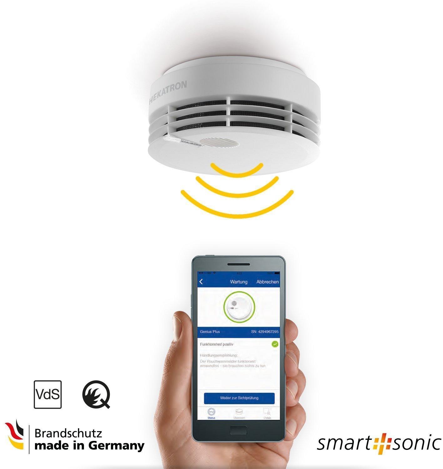 Hekatron Genius Plus X Test Testbericht.deNote 2,1 vom (Dezember 2023)