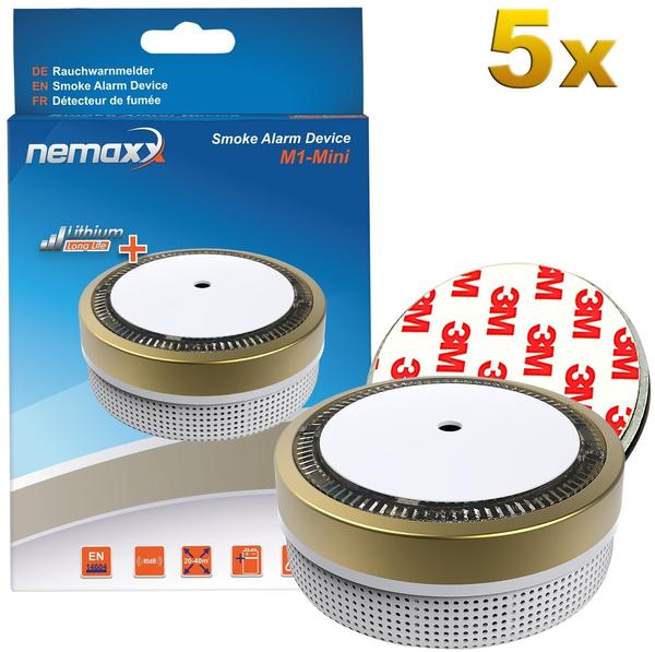 Nemaxx M1-Mini gold inkl. Magnethalterung 5 St.