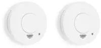 Smartwares 10.048.28, Smartwares Rauchwarnmelder 2er Set batteriebetrieben (&Oslash; x H)