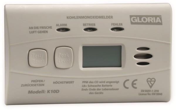 Gloria K10-D Kohlenmonoxidmelder 85 db