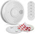 OneConcept Rauchmelder mit Magnethalterung (DOF39)