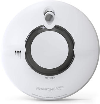 FireAngel Pro Connected Smart Smoke Alarm, Battery Powered with Wireless Interlink and 10 Year Life