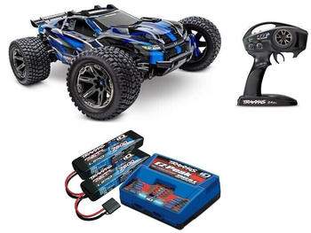 Traxxas RC Rustler 4x4 VXL Ultimate Brushless blue